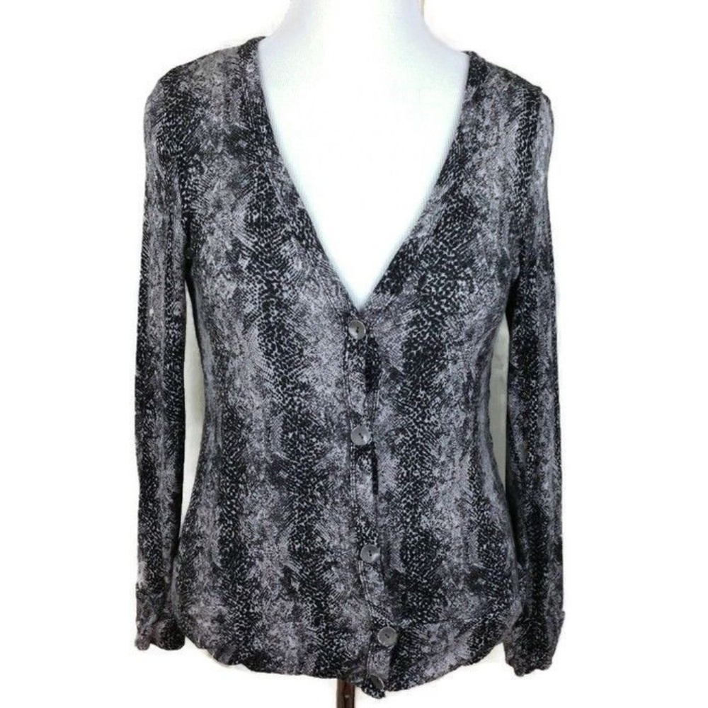 French Laundry Womens LS Cardigan Size L